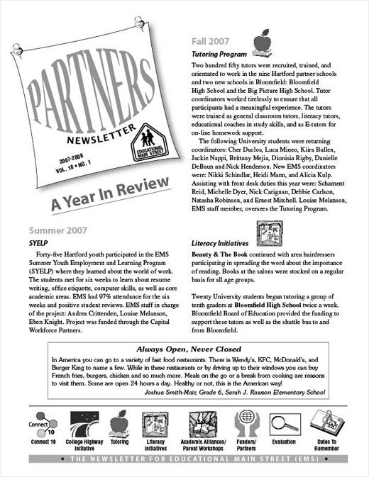 Partners newsletter